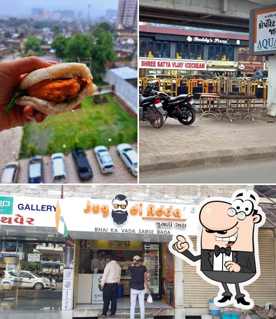Take a look at the image showing exterior and interior at JUGAADI ADDA Rajkot