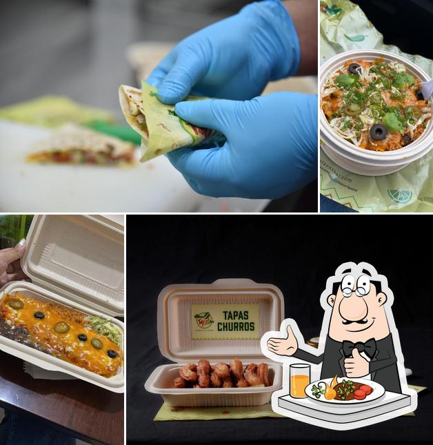 Food at The Mexican Tapas Bar - Gourmet Cloud Kitchen