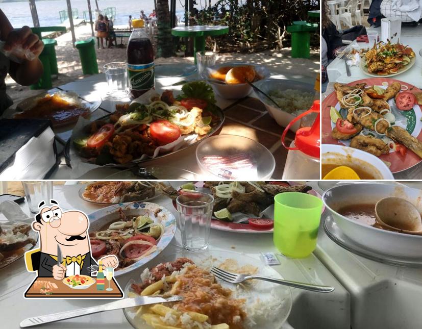 Platos en Toca do Peixe Mombaça