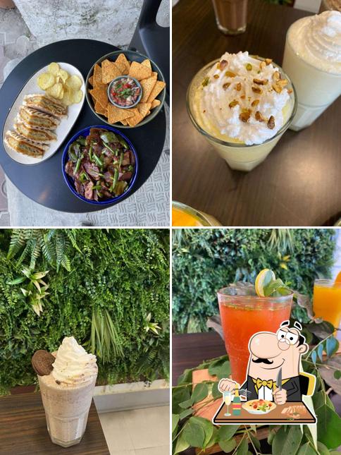 Food at Ya Burger Cafe