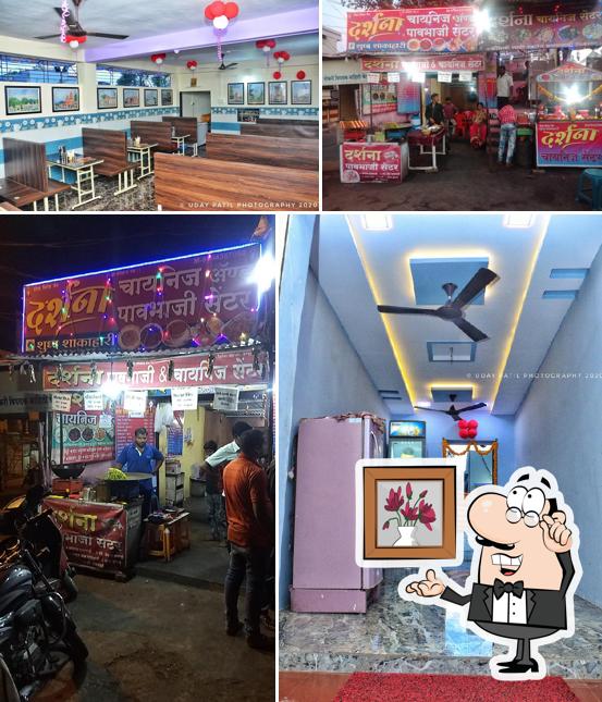 Check out how हॉटेल दर्शना।शुद्ध शाकाहारी. looks inside