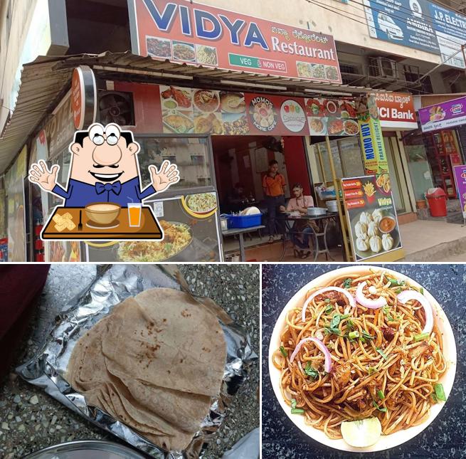 Meals at Vidya Restaurant
