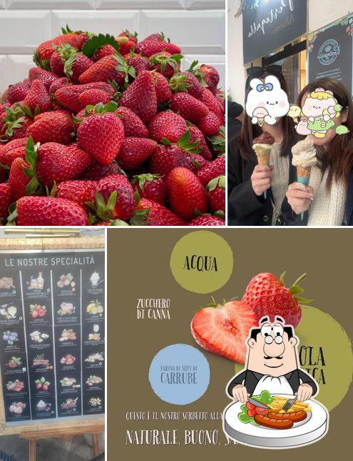 Platti al Gelateria Portogallo