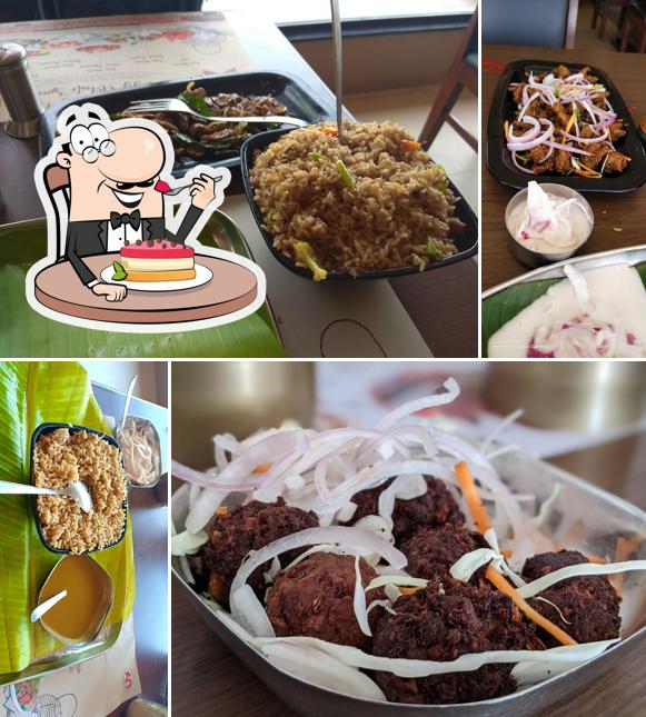 Dindigul Thalappakatti Restaurant Ulundurpet offers a variety of desserts