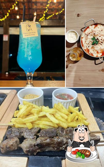 Bife em Golden Restaurante - Massas, Pizzas, Petiscos e Caldos - Agora Sob Nova Direção