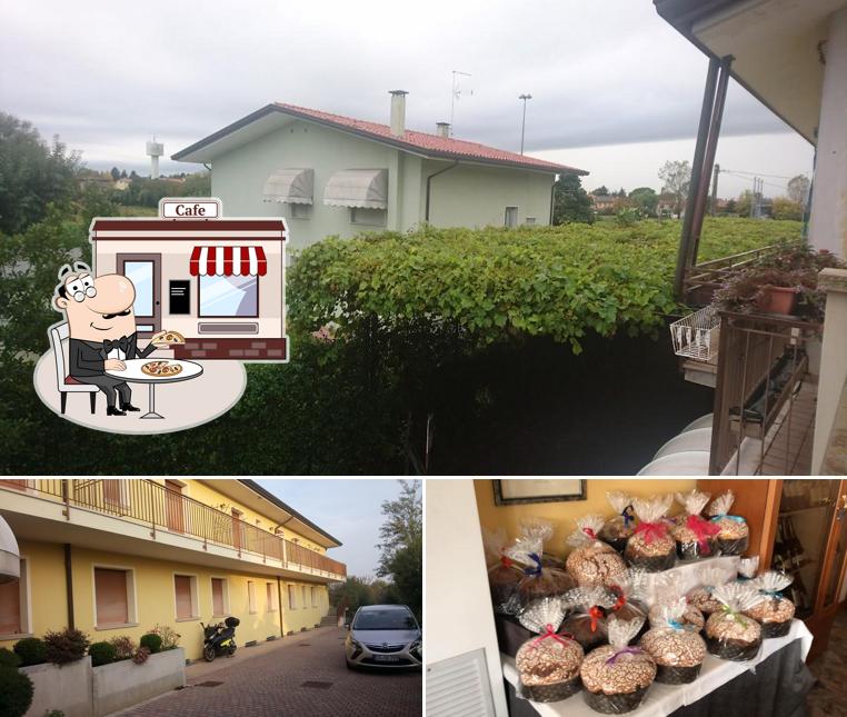 Dai un’occhiata alla foto che mostra la esterno e cibo di Hotel Ristorante da Gigi