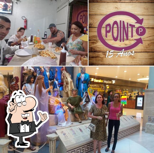 Entre diversos coisas, interior e mesa de jantar podem ser encontrados no Point Lanches Viamão RS