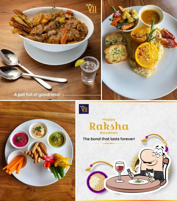 Meals at CLUB VII Restobar
