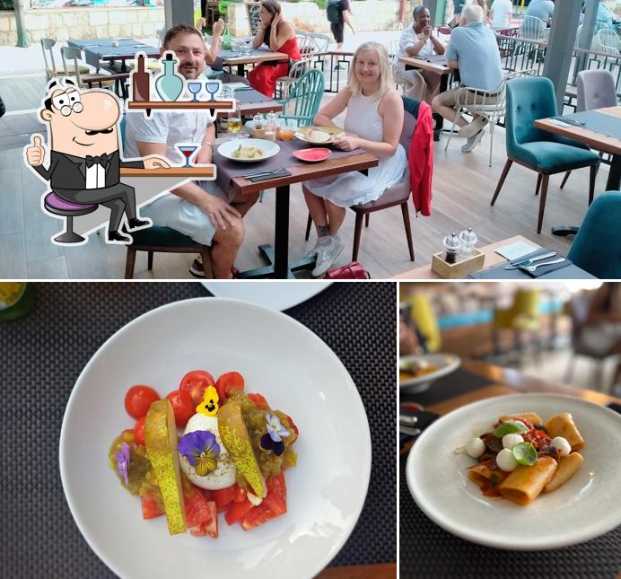 Gli interni di Pull Over Restaurant