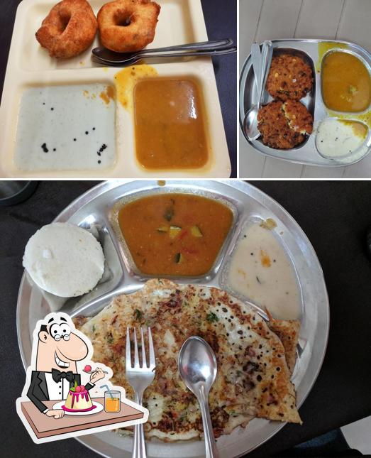 Ayyanar Dosa Point serves a selection of desserts
