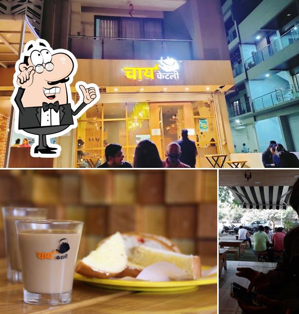 Take a seat at one of the tables at CHAI KETALI (Ashoka Marg)