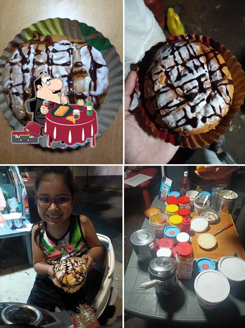 Waffles at Mahadev Maskaban tea and coffee