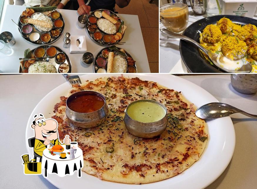 Food at Tulsi Cafe