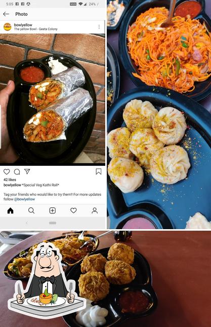 Food at The Yellow Bowl