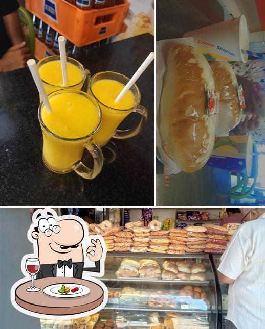 Food at Vinayaka Bakery