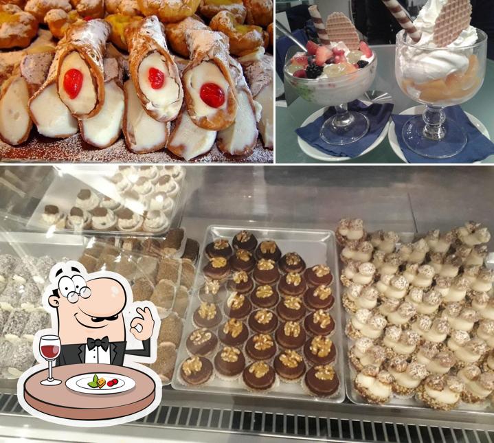 Platti al Gelateria Spini