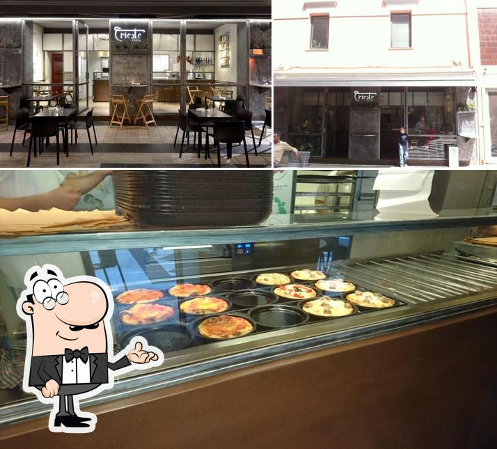 Gli interni di Trieste Pizza Via Firenze