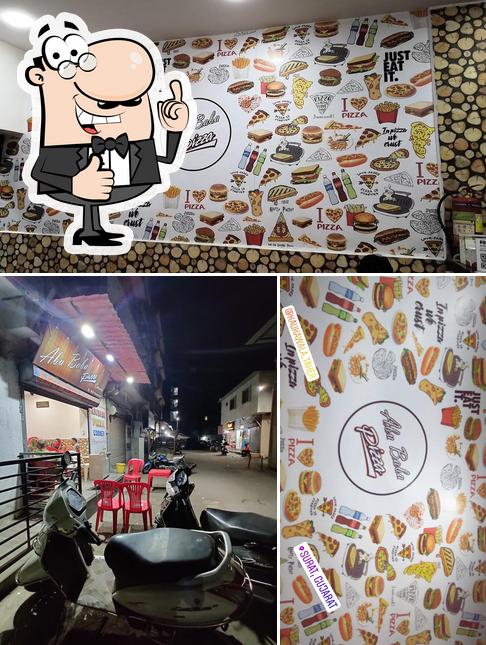 See this pic of Abu Baba Pizza