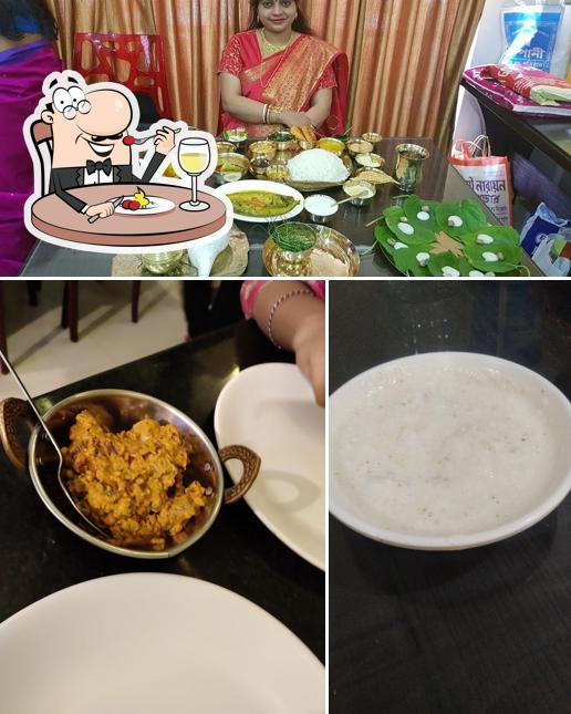 Food at Aahar restaurant