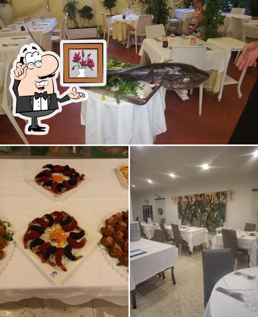 Dai un'occhiata agli interni di Da Ercole