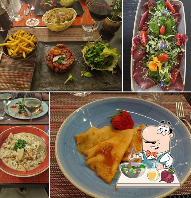 Insalata di barbabietole al Le Café Vaudois