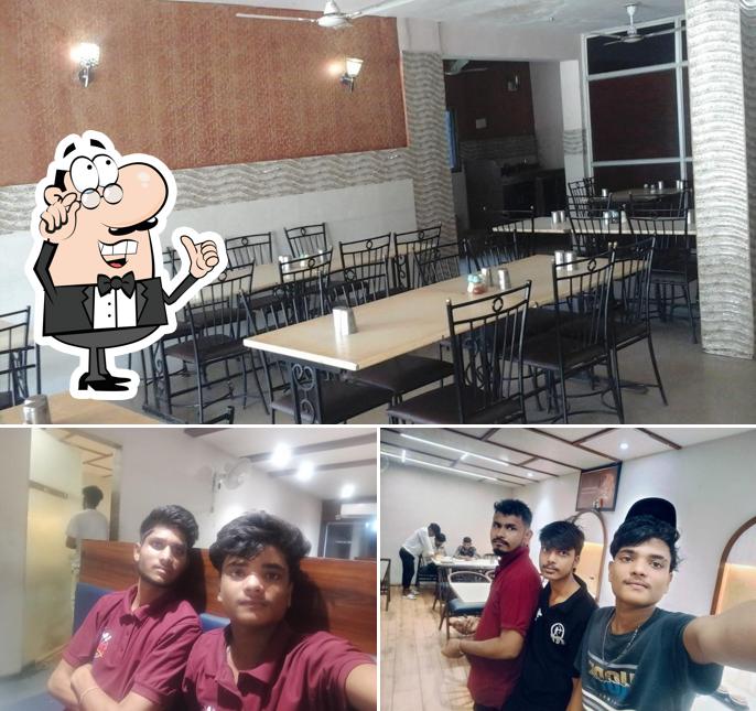The interior of Masti Parlour And Restaurant