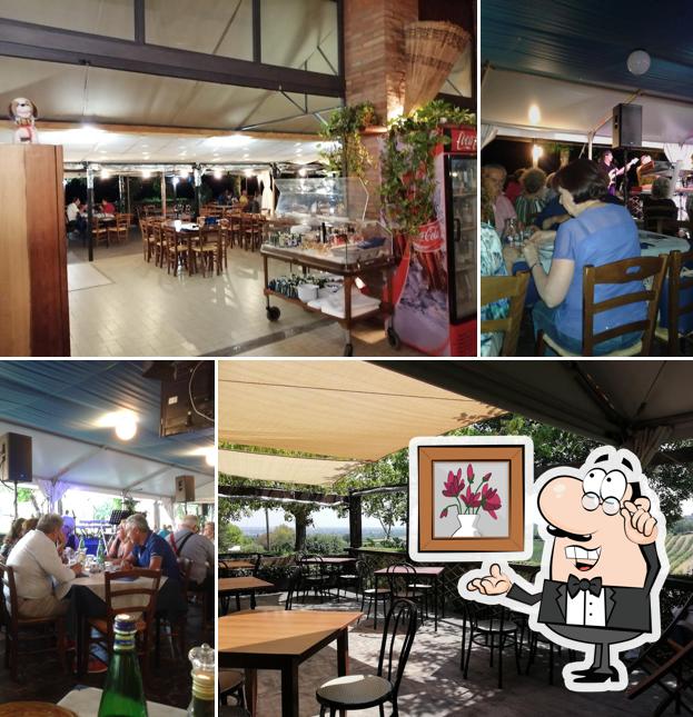 Gli interni di Ristorante Pizzeria Monte Brullo