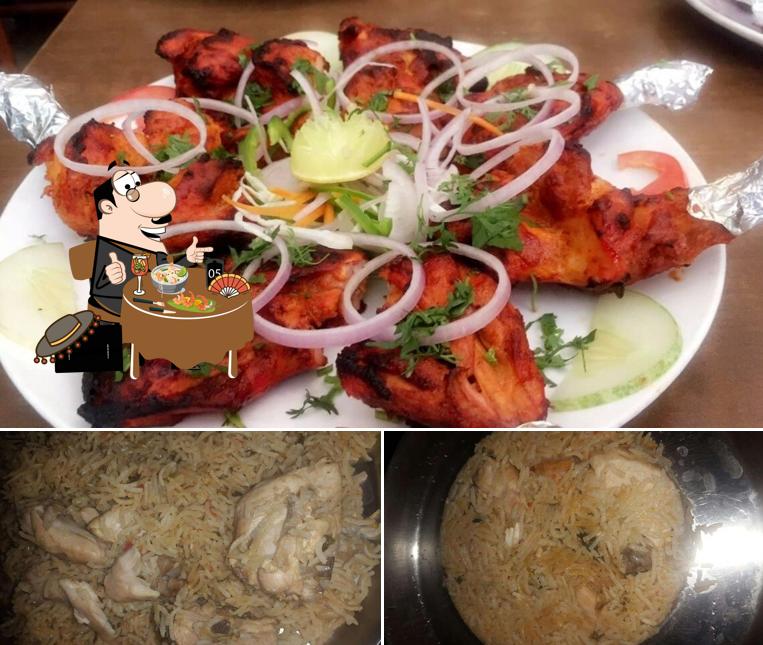 Food at Navrang Kabab corner
