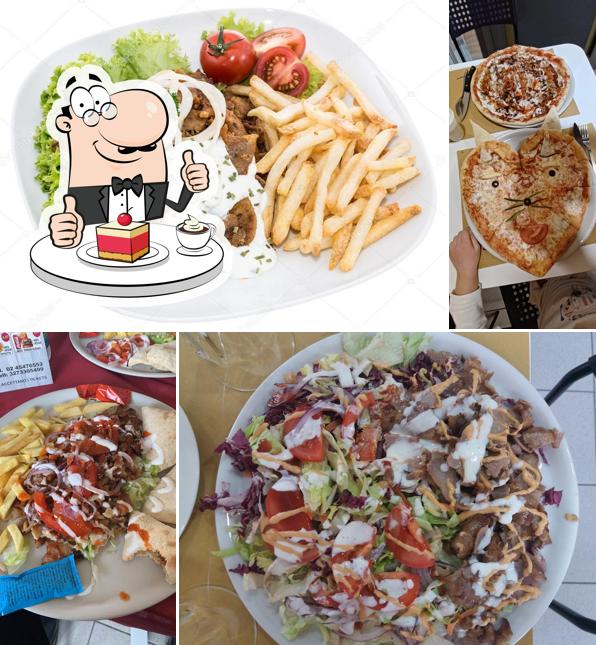 PIZZERIA KIRO 3 (halal) propone un'ampia selezione di dessert