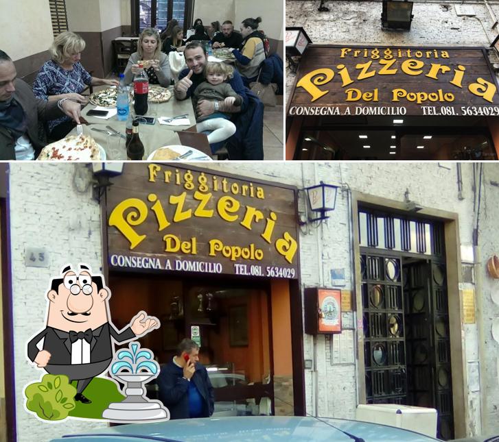 La foto di esterno e interni da Pizzeria Del Popolo