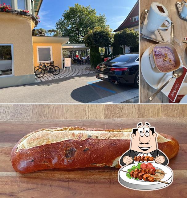 Dai un’occhiata alla foto che presenta la cibo e esterno di Rösslibeck - Café 8580 Amriswil