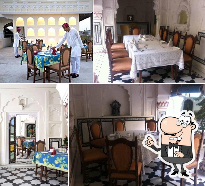 The interior of Saba Haveli