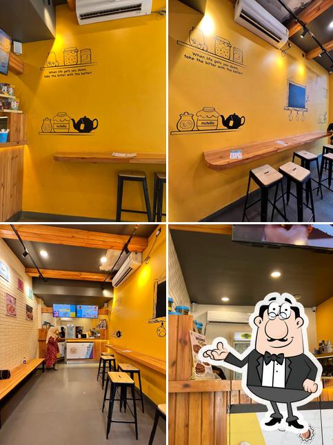 Check out how The Belgian Waffle Co looks inside