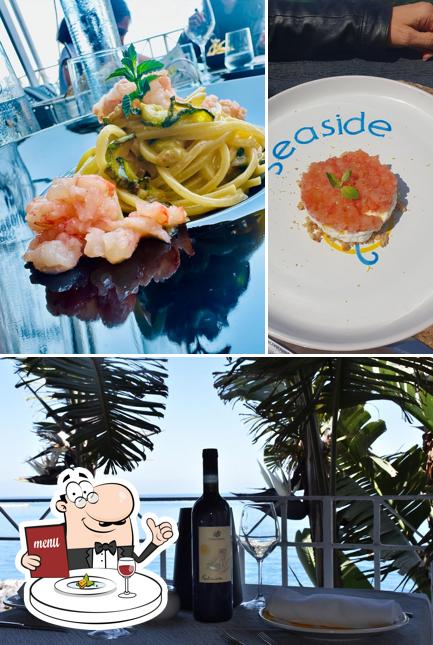 Tra le diverse cose da Seaside Beach Club & Restaurant si possono trovare la cibo e bevanda