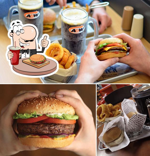 Faites-vous plaisir avec un hamburger à A&W Canada