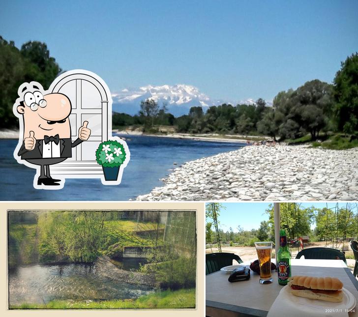 Dai un’occhiata alla immagine che mostra la esterno e cittadini di Bar l'Oasi del Ticino