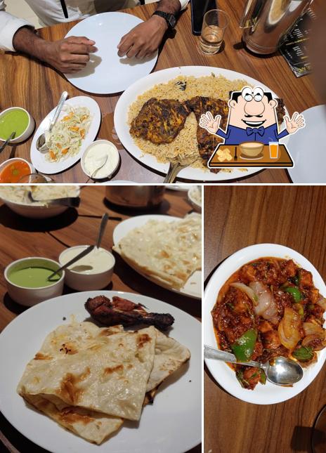 Meals at New White Horse Restaurant