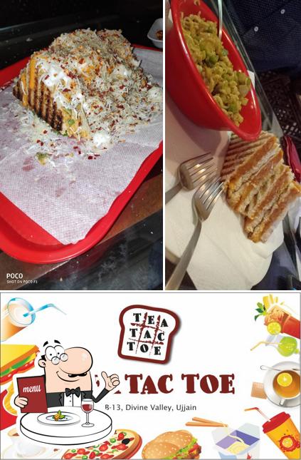 Food at Tea Tac Toe