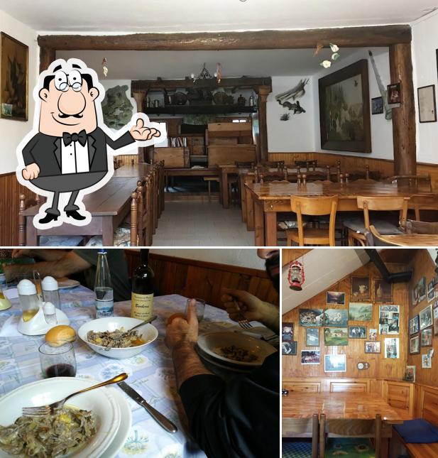 Gli interni di Crotto Da Gusto