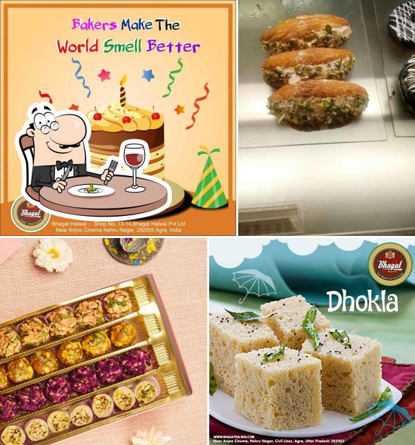 Meals at Bhagat Halwai Agra