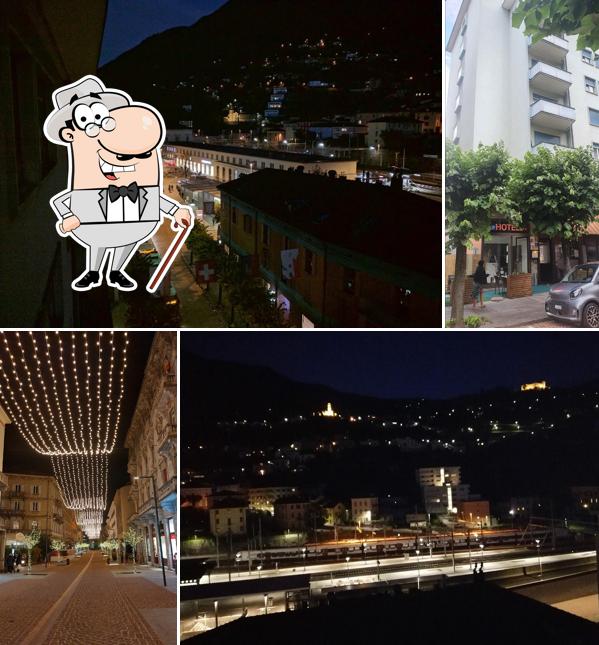 Goditi la vista dall'area esterna di Hotel Gamper