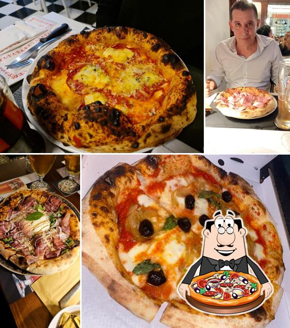 Scegli tra le molte varianti di pizza