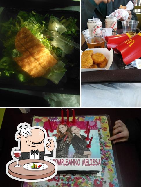 Cibo al McDonald's Roma Casal del Marmo