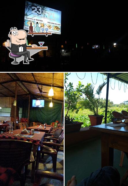 The interior of 23 PPL Restaurant & Aniket Bar