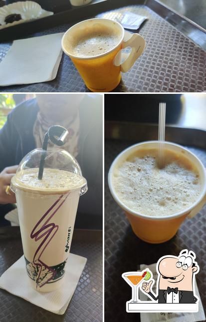 Get a drink from the menu