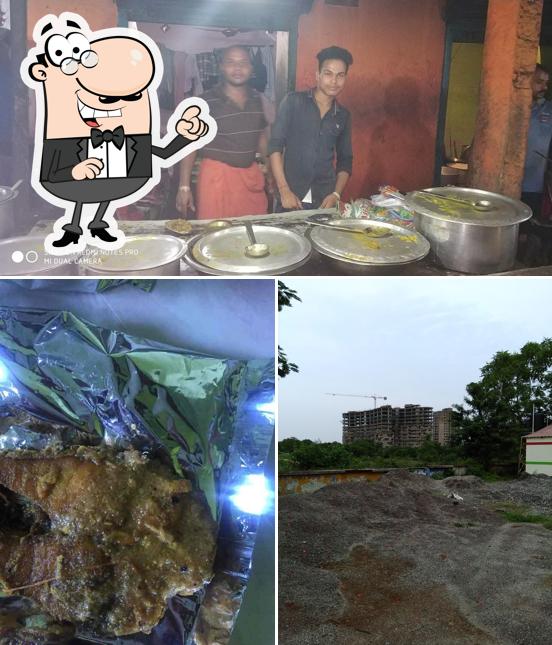 Check out the photo displaying exterior and food at Hotel Sandhyarani