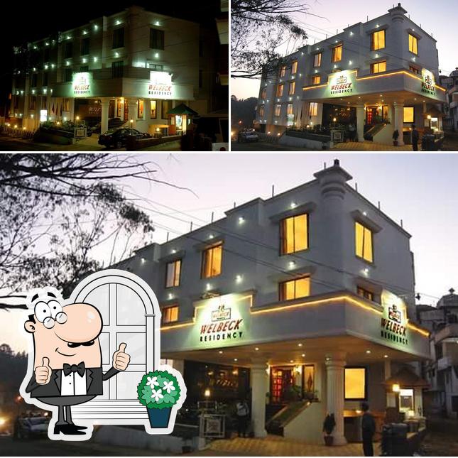 The exterior of Hotel Welbeck Residency