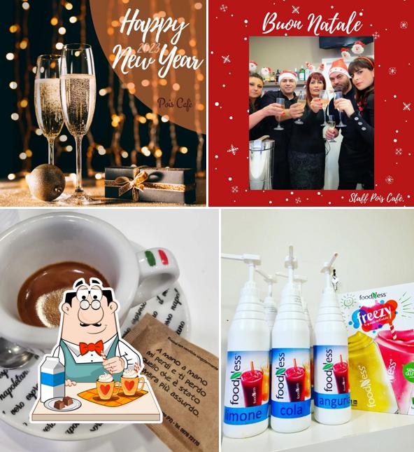 Pois Cafè propone un'ampia gamma di drink