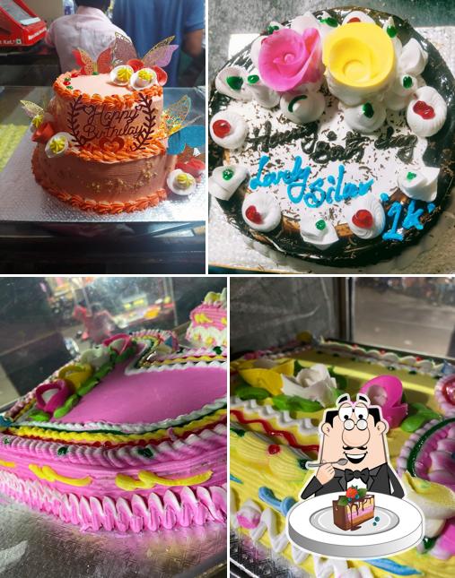 Chocolate cake at Roman Bakery