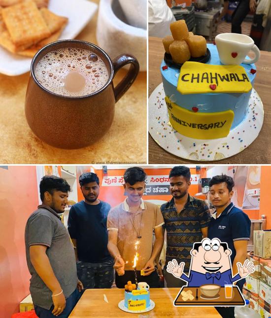 The picture of food and interior at Chaiwala